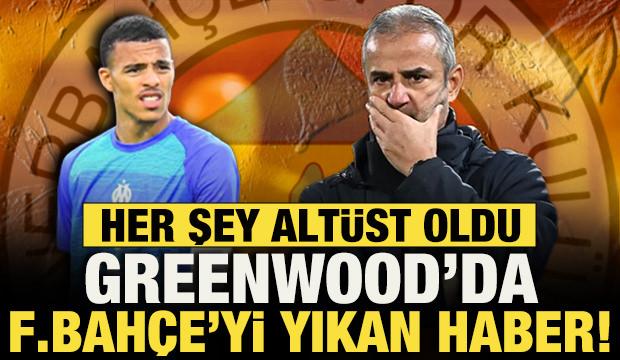 Mason Greenwood transferinde Fenerbah&ccedil;e'yi yıkan haber! Her şey alt&uuml;st oldu
