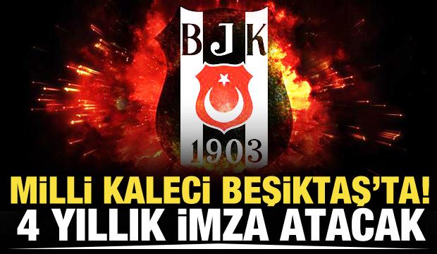 Milli kaleci Kartal oluyor! Beşiktaş transferi bitirdi