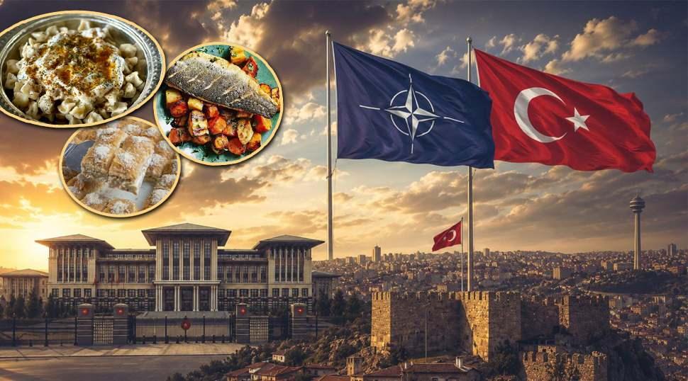 T&uuml;rk mutfağı NATO Liderler Zirvesinde liderleri mest etti!