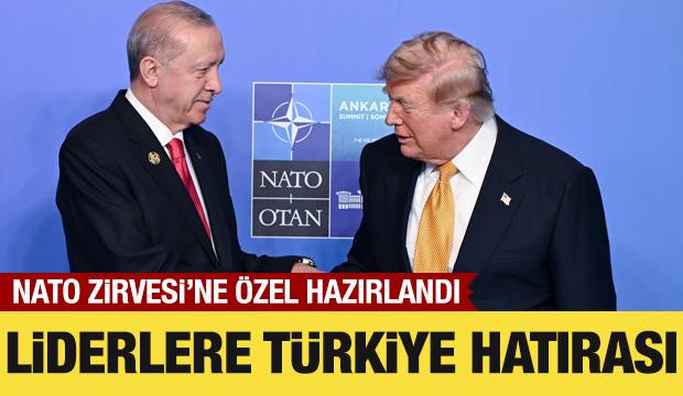 NATO Zirvesi'nde liderlere &ouml;zel kalemler hediye edildi