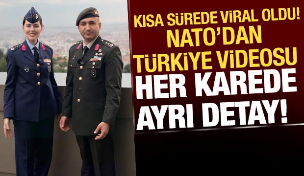 NATO'nun sosyal medya hesabından T&uuml;rkiye paylaşımı