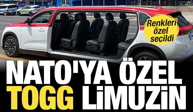 NATO'ya &ouml;zel Togg limuzin