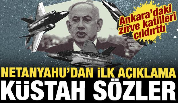 Netanyahu'dan k&uuml;stah T&uuml;rkiye s&ouml;zleri: F-35 satışına karşı &ccedil;ıktı