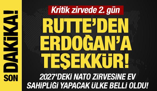Rutte'den son dakika a&ccedil;ıklama: 2027'deki zirveye ev sahipliği yapacak &uuml;lke belli oldu