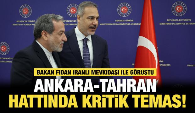Son dakika... Bakan Fidan İranlı mevkidaşı ile g&ouml;r&uuml;şt&uuml;