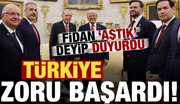 Son dakika haberi: Bakan Fidan'dan dikkat &ccedil;eken Trump &ccedil;ıkışı! 'Zor olanı aştık...'