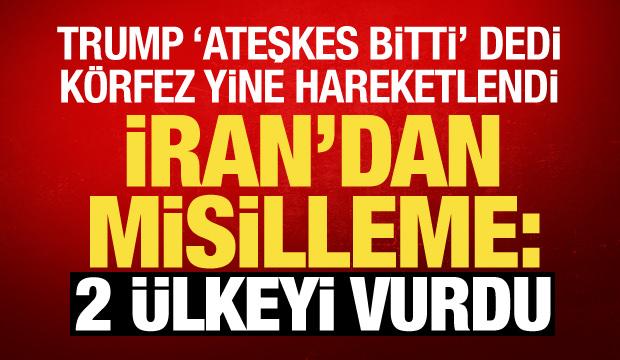 Son dakika haberi... İran'dan misilleme: İki &uuml;lkede ABD &uuml;slerini vurdu