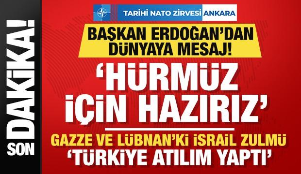 Son dakika... Tarihi NATO Zirvesi Erdoğan'ın hitabı ile başladı!