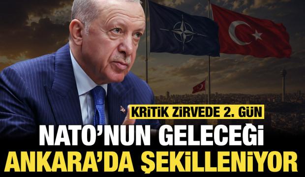 Son dakika...Kritik NATO zirvesinde 2. G&uuml;n: NATO&rsquo;nun geleceği Ankara&rsquo;da şekilleniyor!