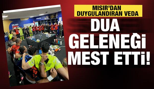 D&uuml;nya Kupası'na veda eden Mısır'ın dua ettikleri anları herkesin takdirini kazandı
