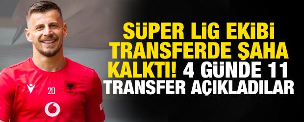 S&uuml;per Lig ekibi transferde şaha kalktı! 4 g&uuml;nde 11 transfer a&ccedil;ıkladılar