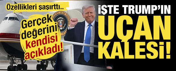 Tam 800 milyon dolar değerinde! İşte Trump'ın u&ccedil;an kalesi: BOEİNG VC-25B!
