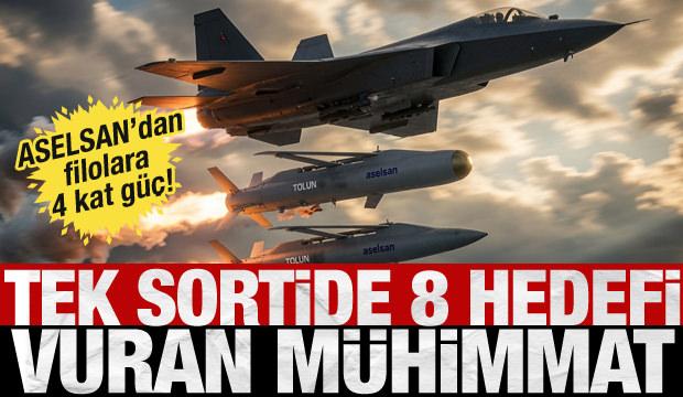 Tek sortide 8 hedefi vurabilen yerli m&uuml;himmat! Tolun ailesi 4 kat g&uuml;&ccedil; veriyor