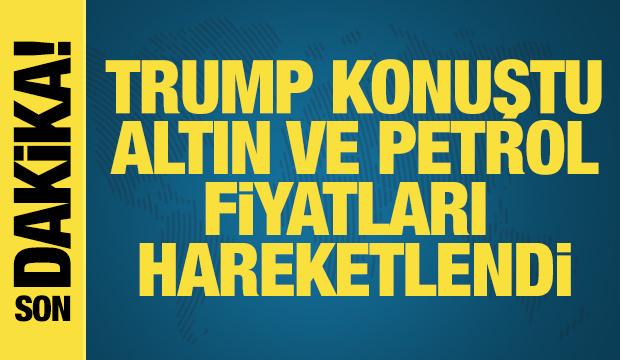 Trump'ın m&uuml;zakerelerin bittiğini a&ccedil;ıkladı: Petrol fırladı, altın sert d&uuml;şt&uuml;!