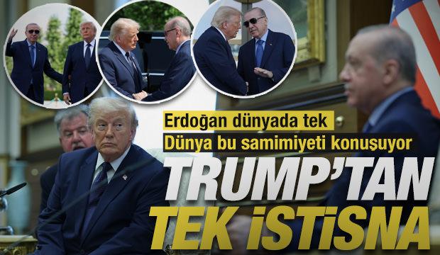 Trump&rsquo;la samimi diyaloğu d&uuml;nya basınını şaşırttı: Erdoğan d&uuml;nyada tek