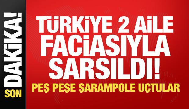 T&uuml;rkiye 2 aile faciasıyla sarsıldı! Amasya ve Aksaray'da peş peşe kaza: 6 &ouml;l&uuml;