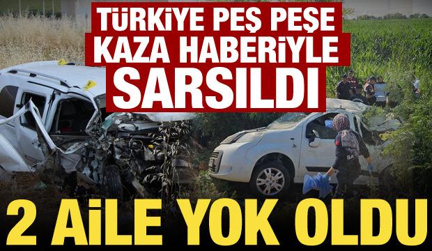 T&uuml;rkiye 2 aile faciasıyla sarsıldı! Amasya ve Aksaray'da peş peşe kaza: 6 &ouml;l&uuml;
