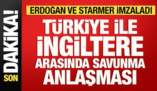 T&uuml;rkiye ile İngiltere arasında savunma anlaşması