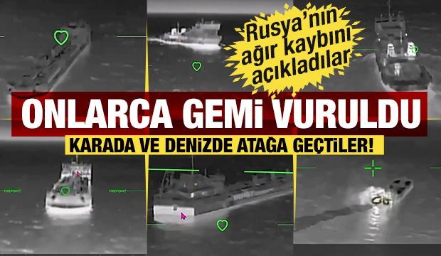 Ukrayna: Azak Denizi'nde Rus g&ouml;lge filosuna ait 28 gemiye saldırılar d&uuml;zenledik