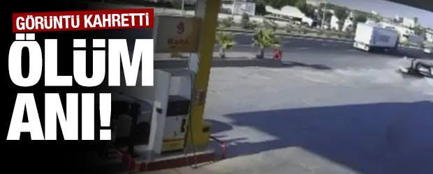 Yolun karşısına ge&ccedil;erken canından oldu: Mardin'deki kazanın g&ouml;r&uuml;nt&uuml;leri 