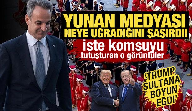 Yunan medyası neye uğradığını şaşırdı! İşte komşuyu tutuşturan o g&ouml;r&uuml;nt&uuml;ler