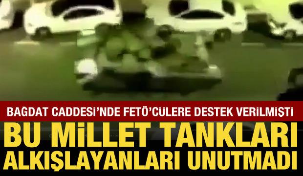 15 Temmuz gecesi darbecileri alkışlayan Bağdat Caddesi ahalisi