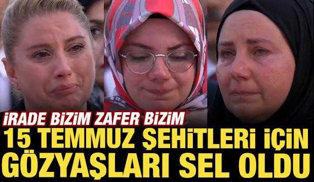 15 Temmuz&rsquo;un 10. yılında şehitler i&ccedil;in g&ouml;zyaşları sel oldu!