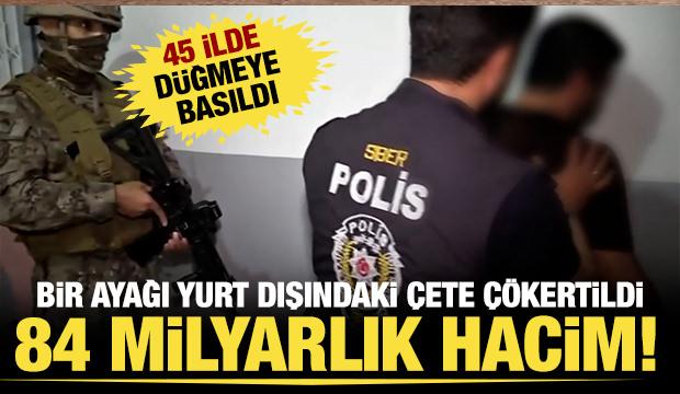 45 ilde eş zamanlı yasa dışı bahis operasyonu ger&ccedil;ekleştirildi