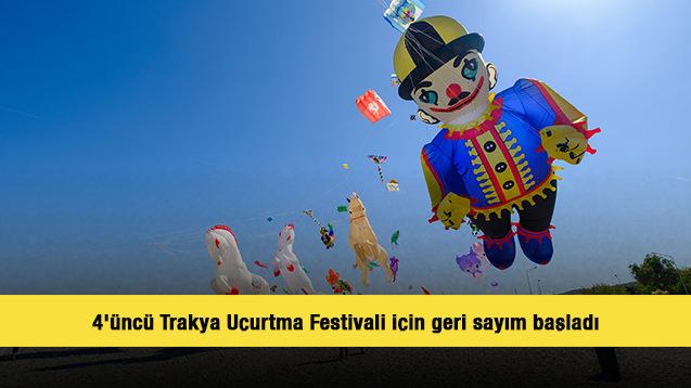 4'&uuml;nc&uuml; Trakya U&ccedil;urtma Festivali i&ccedil;in geri sayım başladı 