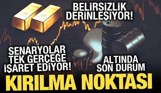 ABD-İran geriliminde petrolde i&ccedil;in yeni senaryo! Altın fiyatları ne kadar oldu?