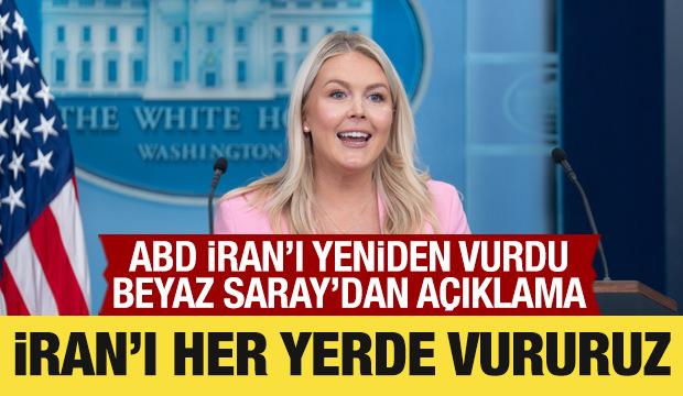 ABD, İran'ı f&uuml;zelerle vurmuştu: Beyaz Saray'dan a&ccedil;ıklama geldi