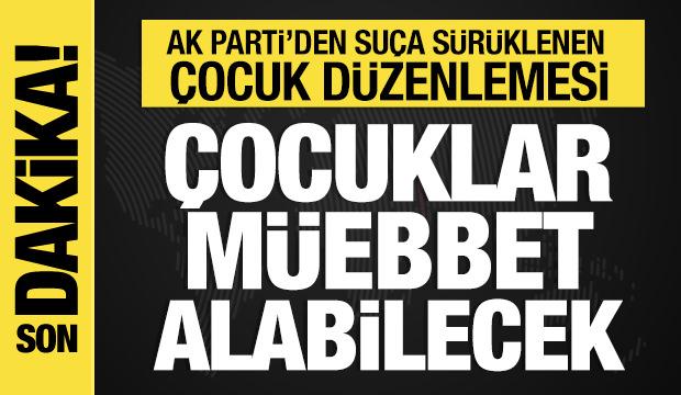 AK Parti'den su&ccedil;a s&uuml;r&uuml;klenen &ccedil;ocuk d&uuml;zenlemesi