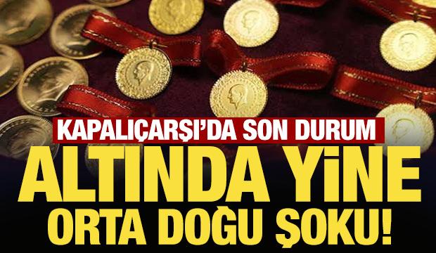 Altında yine Orta Doğu şoku! Gram fiyatı haftaya d&uuml;ş&uuml;şle başladı