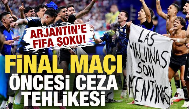 Arjantin'e FIFA şoku! İspanya ile şampiyonluk ma&ccedil;ı &ouml;ncesi ceza tehlikesi