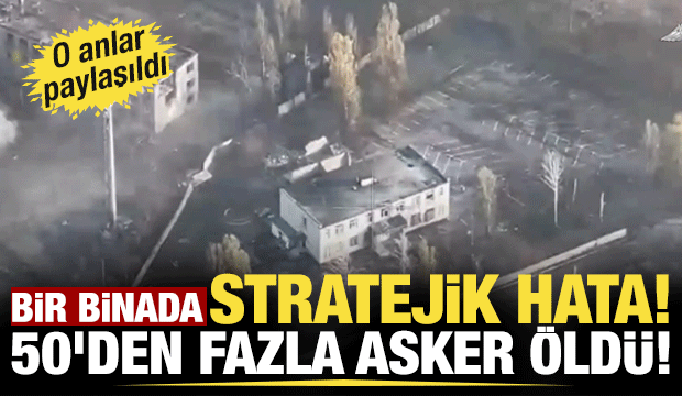 Bir binada toplanmışlardı, 50'den fazla asker &ouml;ld&uuml;! Ukrayna-Rusya savaşın kanlı saatler