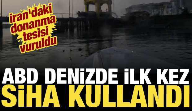 CENTCOM duyurdu: ABD ilk kez insansız su &uuml;st&uuml; aracıyla vurdu!