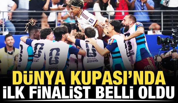 D&uuml;nya Kupası'nda ilk finalist belli oldu