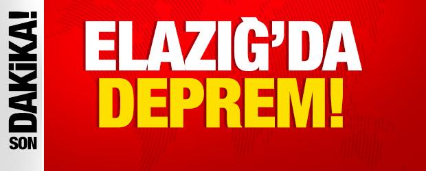 Elazığ'da deprem!