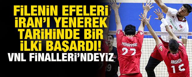Filenin Efeleri İran'ı yenerek tarihinde bir ilki başardı! VNL finallerindeyiz