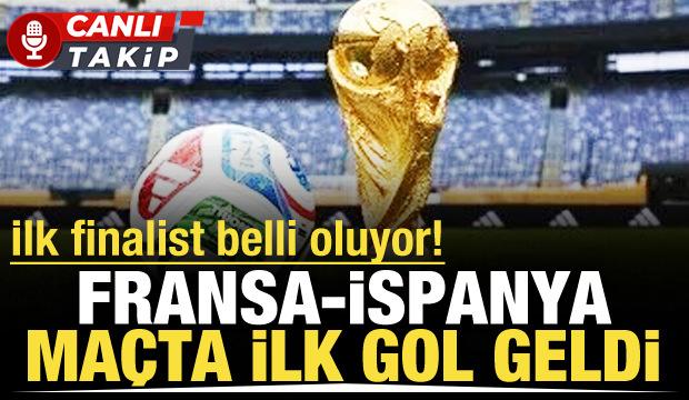 Fransa-İspanya! CANLI