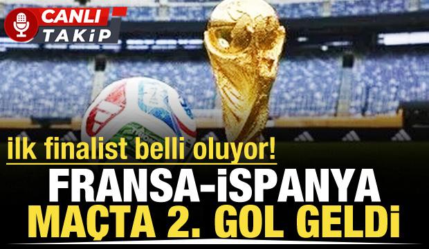 Fransa-İspanya! CANLI