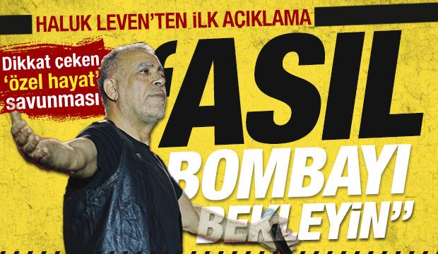 G&ouml;zaltına alınan Haluk Levent'ten ilk a&ccedil;ıklama: Asıl bombayı bekleyin