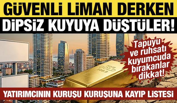 G&uuml;venli liman derken dipsiz kuyuya d&uuml;şt&uuml;ler! Yatırımcının kuruşu kuruşuna kayıp listesi