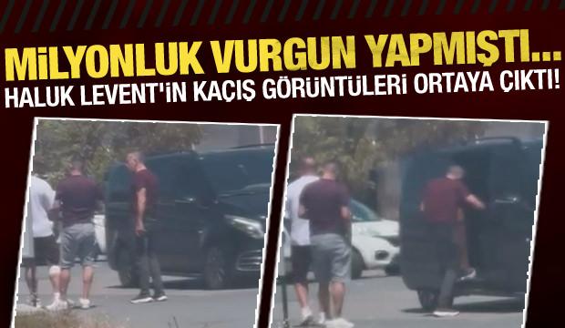 Haluk Levent&rsquo;in g&ouml;zaltına alınmadan &ouml;nceki g&ouml;r&uuml;nt&uuml;s&uuml;