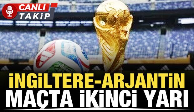İngiltere-Arjantin! CANLI