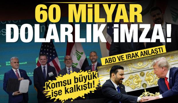 Irak ile ABD arasında 60 milyar dolarlık anlaşma