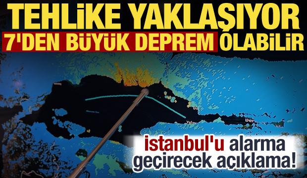 İstanbul depremi i&ccedil;in yeni uyarı: 7'den b&uuml;y&uuml;k olabilir! Tehlike adım adım ilerliyor...
