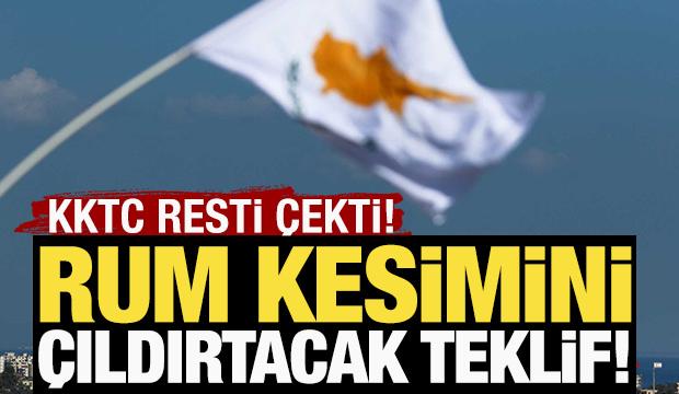 KKTC resti &ccedil;ekti! Rum kesimini &ccedil;ıldırtacak teklif