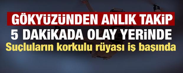 Konya'da yapay zekalı dron d&ouml;nemi! 'G&ouml;kmen' g&ouml;rev başında: İşte polisin yeni g&ouml;z&uuml;
