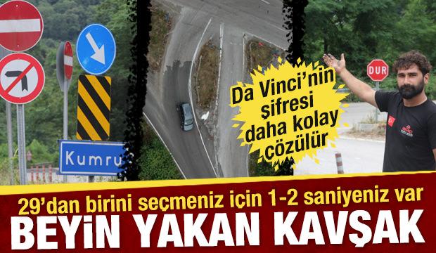 Labirent değil kavşak! Girenin kafası karışıyor: Tam 29 tabela var